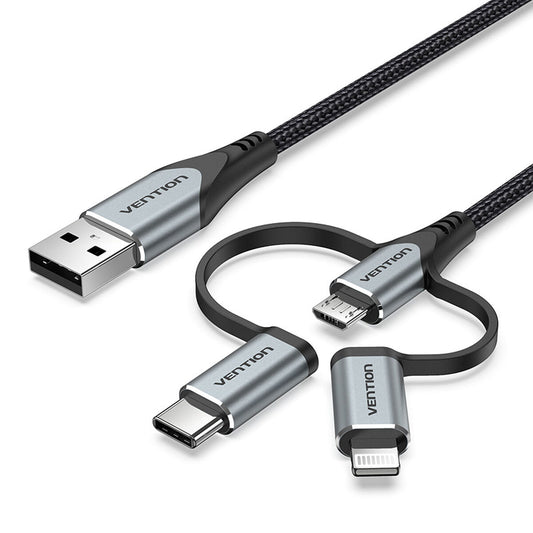 USB Cable Vention 1 m Grey