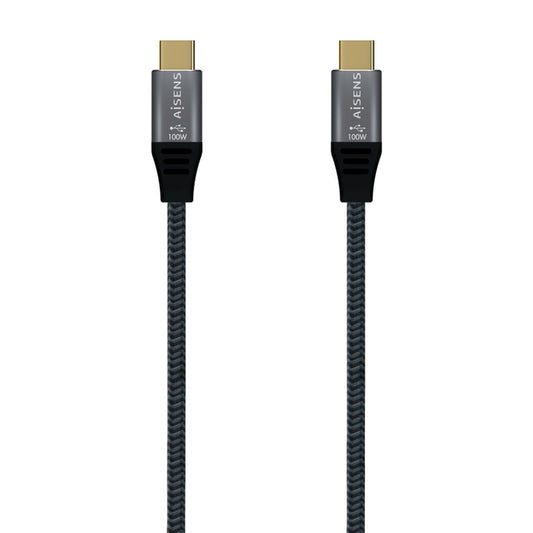 USB-C Cable Aisens A107-0671 Grey 1 m