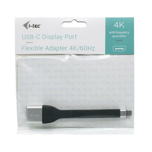 USB-C to DisplayPort Adapter i-Tec C31FLATDP60HZ Black